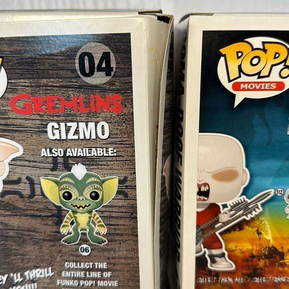 Gizmo Funko Pop Movies Gremlins 04 Mad Max 517 Chuck Nolan’s 792 Max 1469 - Picture 8 of 10